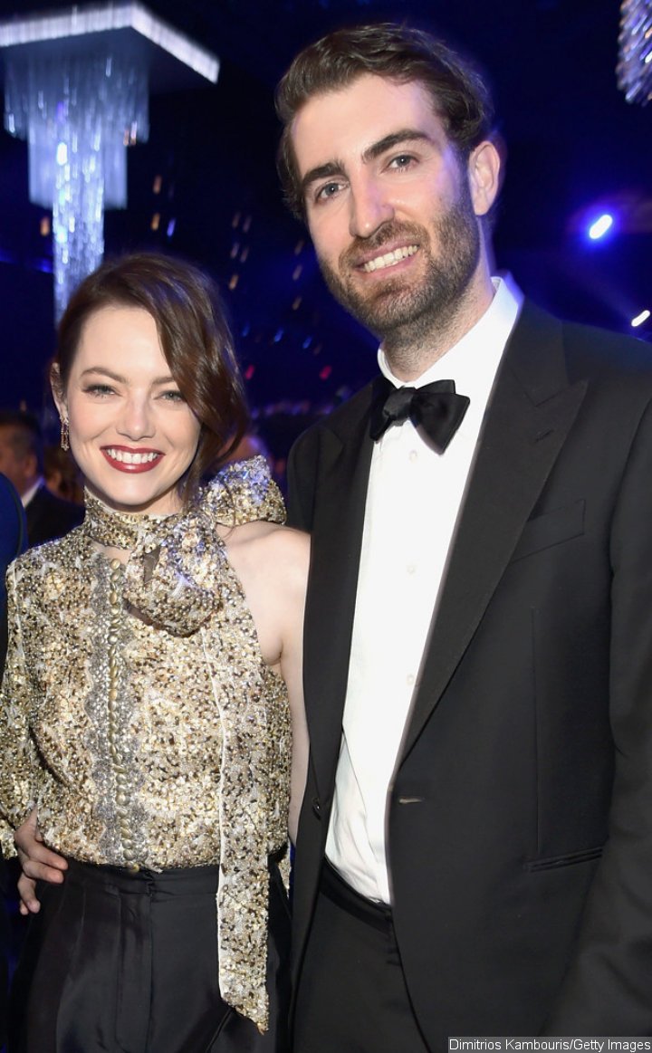 Emma Stone and Dave McCary at 2019 SAG Awards