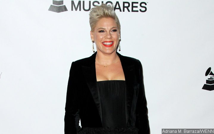 Pink Brags About Tinfoil Grammy Trophy From Her Children After Ariana Grande Defeat