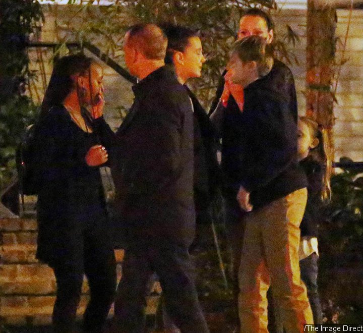 Millie Bobby Brown Hangs Out With Zahara and Shiloh