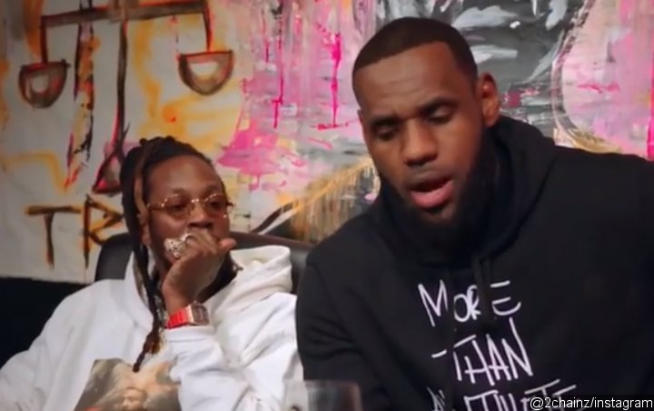 2 Chainz Shares Studio Chats With LeBron James About 'Rap or Go to the League'