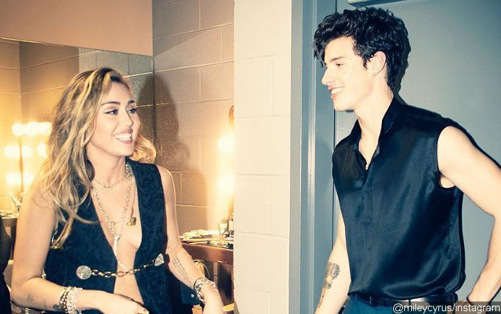 Miley Cyrus Jokes About Being Bad Influence on Kids With Spoof of Shawn Mendes' Calvin Klein Ad