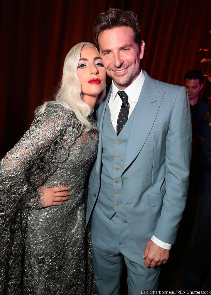 Lady GaGa and Bradley Cooper at the L.A. premiere of 'A Star Is Born'