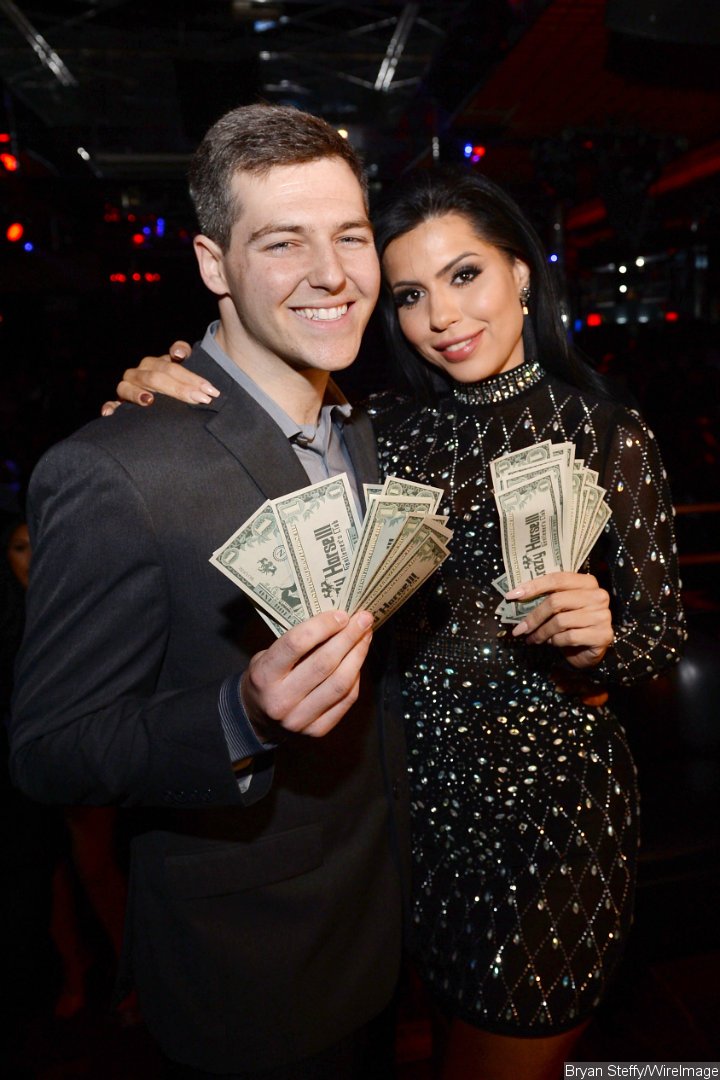 Larissa Dos Santos Lima Is Joined by New BF Eric at Her Divorce Party