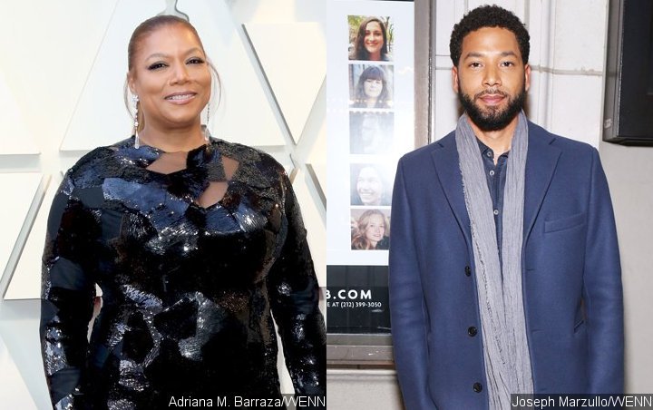 Queen Latifah Stands Behind Jussie Smollett Until 'Definite Proof' of Hoax Is Uncovered