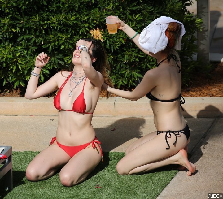 Dani and Bella Thorne.