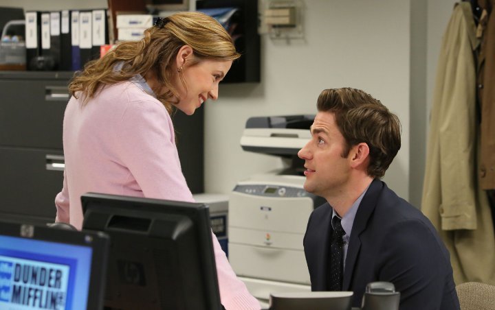 John Krasinski and Jenna Fischer