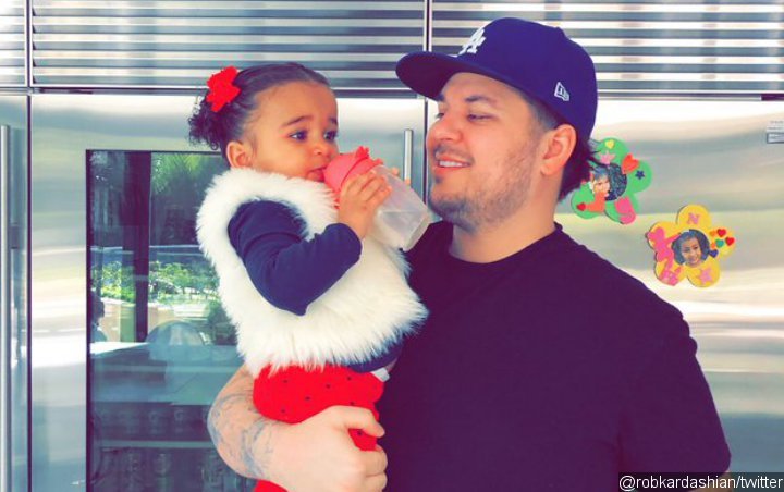 Rob Kardashian's Daughter Puts Together Early Party for His 32nd Birthday