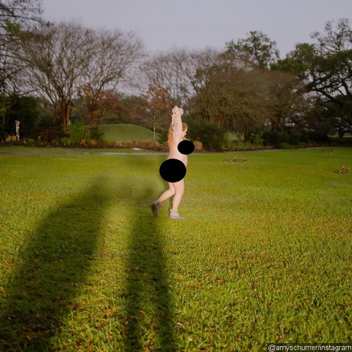 Amy Schumer's Naked Pregnancy Photo Shoot