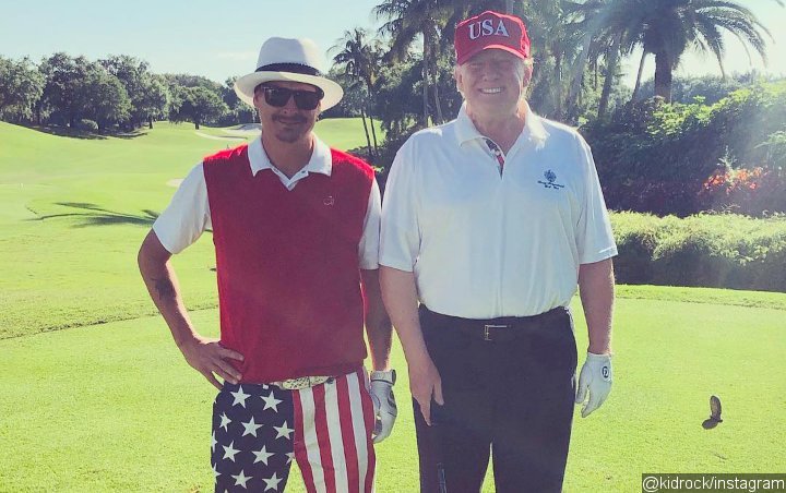 Kid Rock Thanks 'Down to Earth' Donald Trump for A Great Day of Golfing