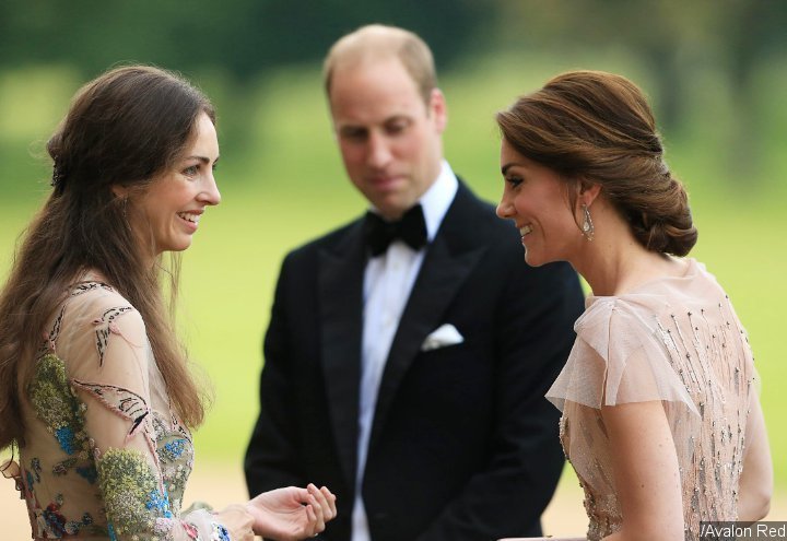 Prince William and Kate Middleton With Rose Hanbury at a Public Event.