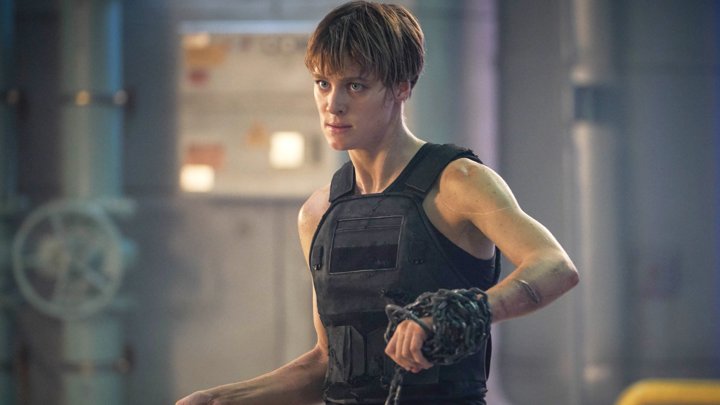 Mackenzie Davis as Grace in 'Terminator: Dark Fate'
