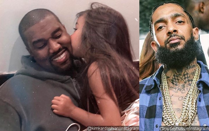 Kanye West Honors Nipsey Hussle, Daughter North Shows Off Singing Skill During Sunday Service
