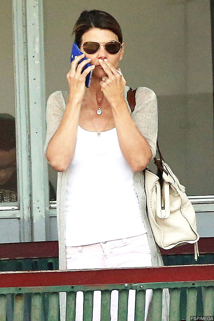 Lori Loughlin Looks Tense as She's Hit With Additional Charge in