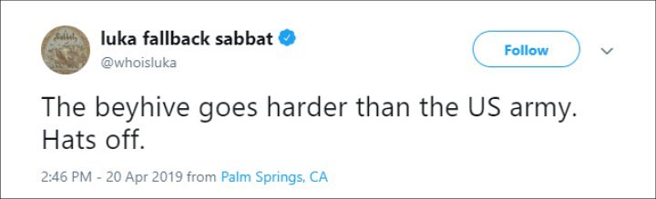 Luka Sabbat's Twitter.