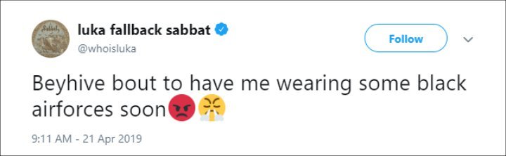 Luka Sabbat's Twitter.