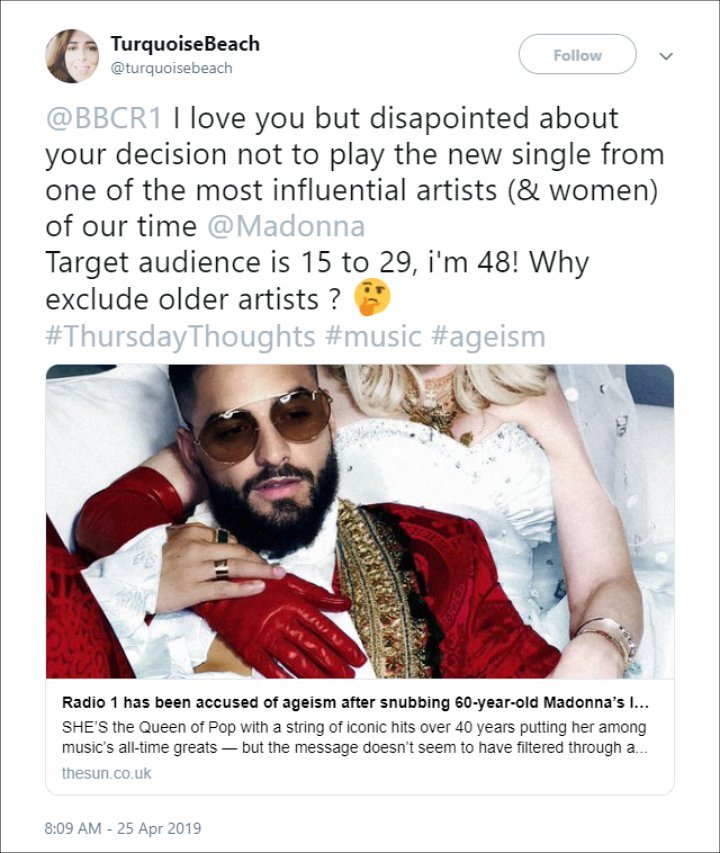 BBC Radio 1's Backlash.
