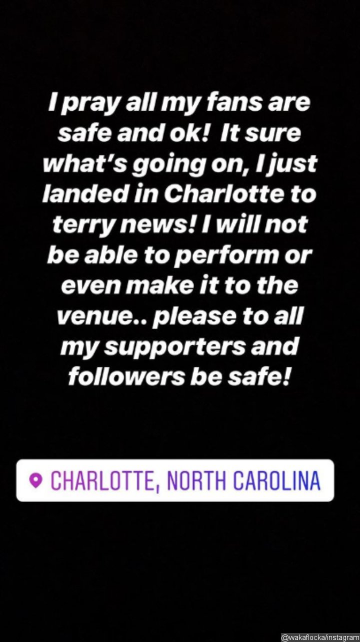 Waka Flocka Flame's Instagram Stories.