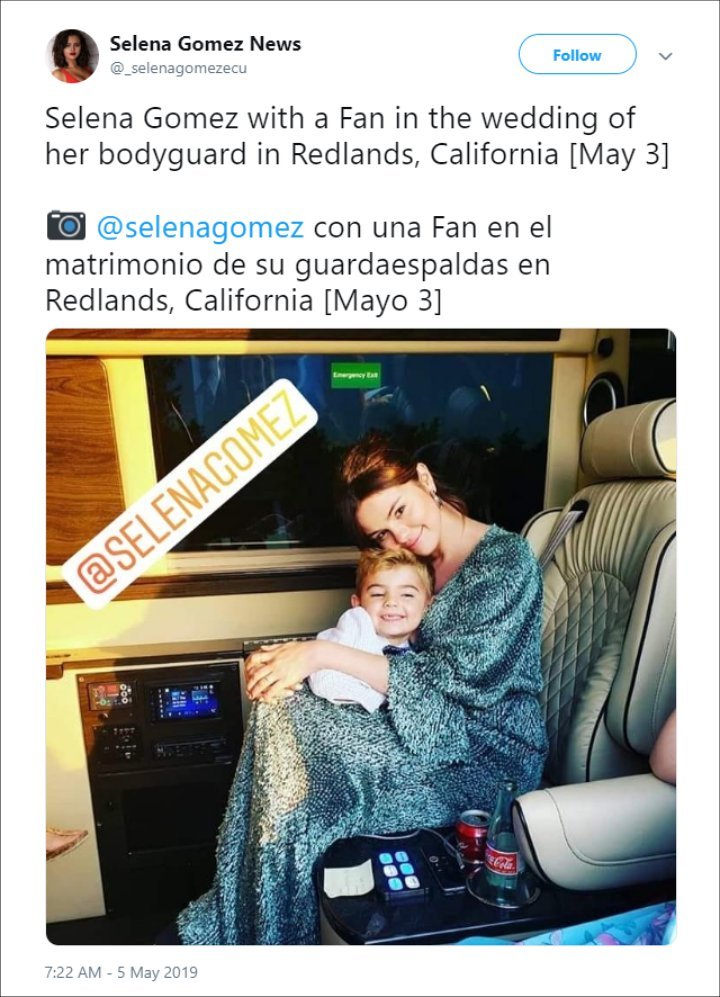 Selena Gomez Delivers Sweet Speech at Her Bodyguard's Wedding