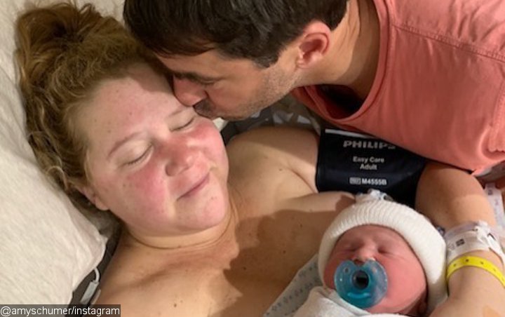 Amy Schumer Reveals Newborn Son's Name Along With New Adorable Photo