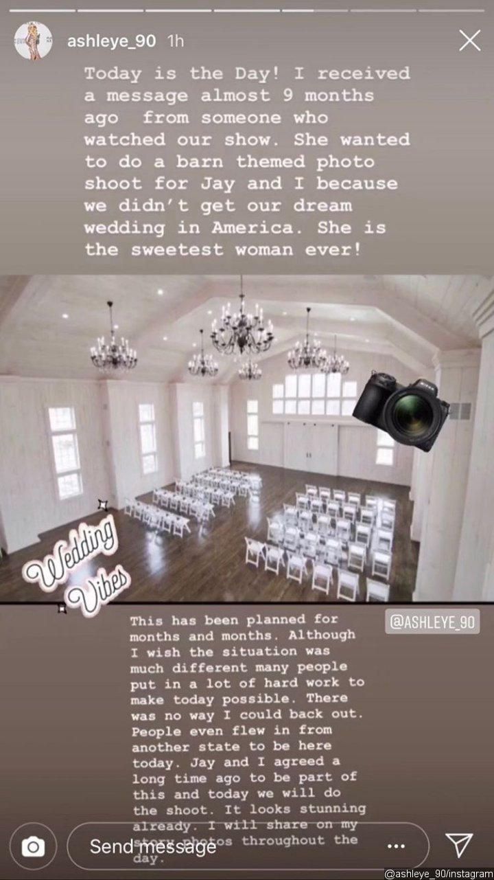 Ashley Martson Explains Wedding Photo Shoot With Jay Smith After Filing for Divorce
