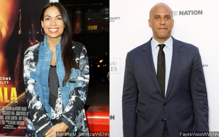 Is Rosario Dawson Engaged to Cory Booker? See Her New Huge Diamond Ring