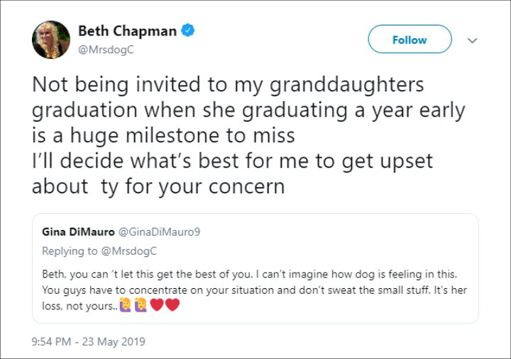 Beth Chapman Calls Out Stepdaughter Lyssa Chapman for Mother's Day Snub
