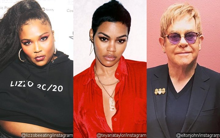 Lizzo and Teyana Taylor Left Flabbergasted by Elton John's Praise