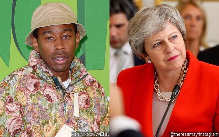 Tyler, the Creator Rejoices Over Theresa May's Resignation