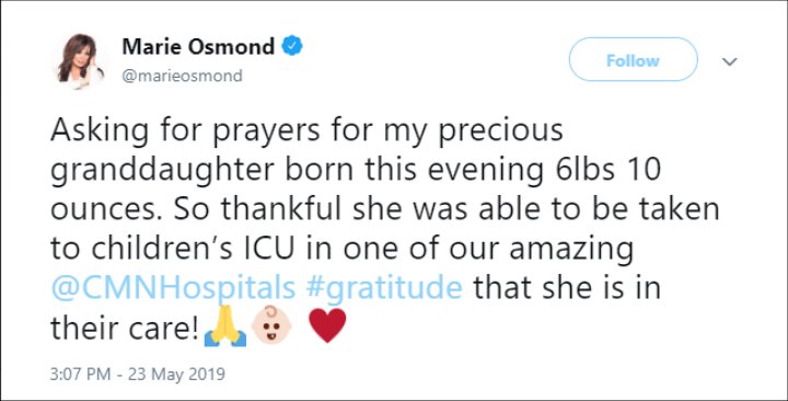 Marie Osmond