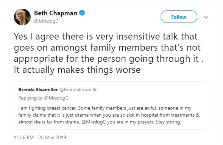 Beth Chapman Laments Certain Family Members Worsen Her Cancer Battle With 'Insensitive' Comments