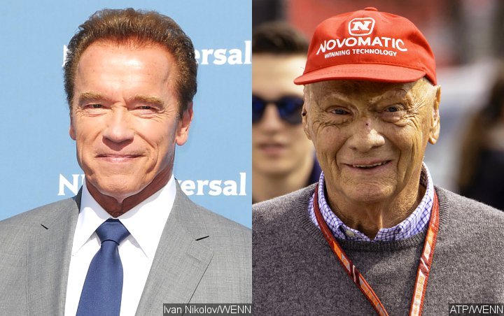 Arnold Schwarzenegger Attends Niki Lauda's Funeral in Austria