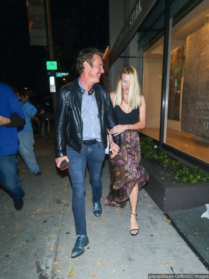 Dennis Quaid Steps Out With 26-Year-Old Girlfriend Laura Savoie