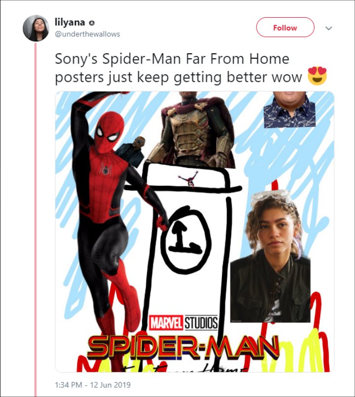 'Spider-Man: Far From Home' Fan Pokes Fun at Its Lame IMAX Poster