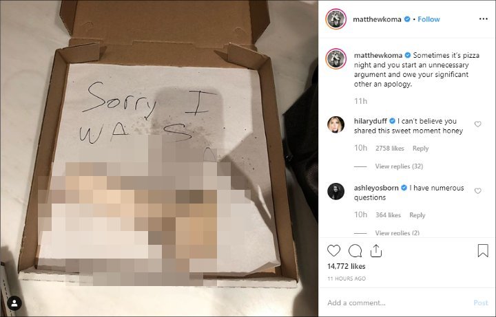 Hilary Duff Responds to Fiance Matthew Koma's 'D