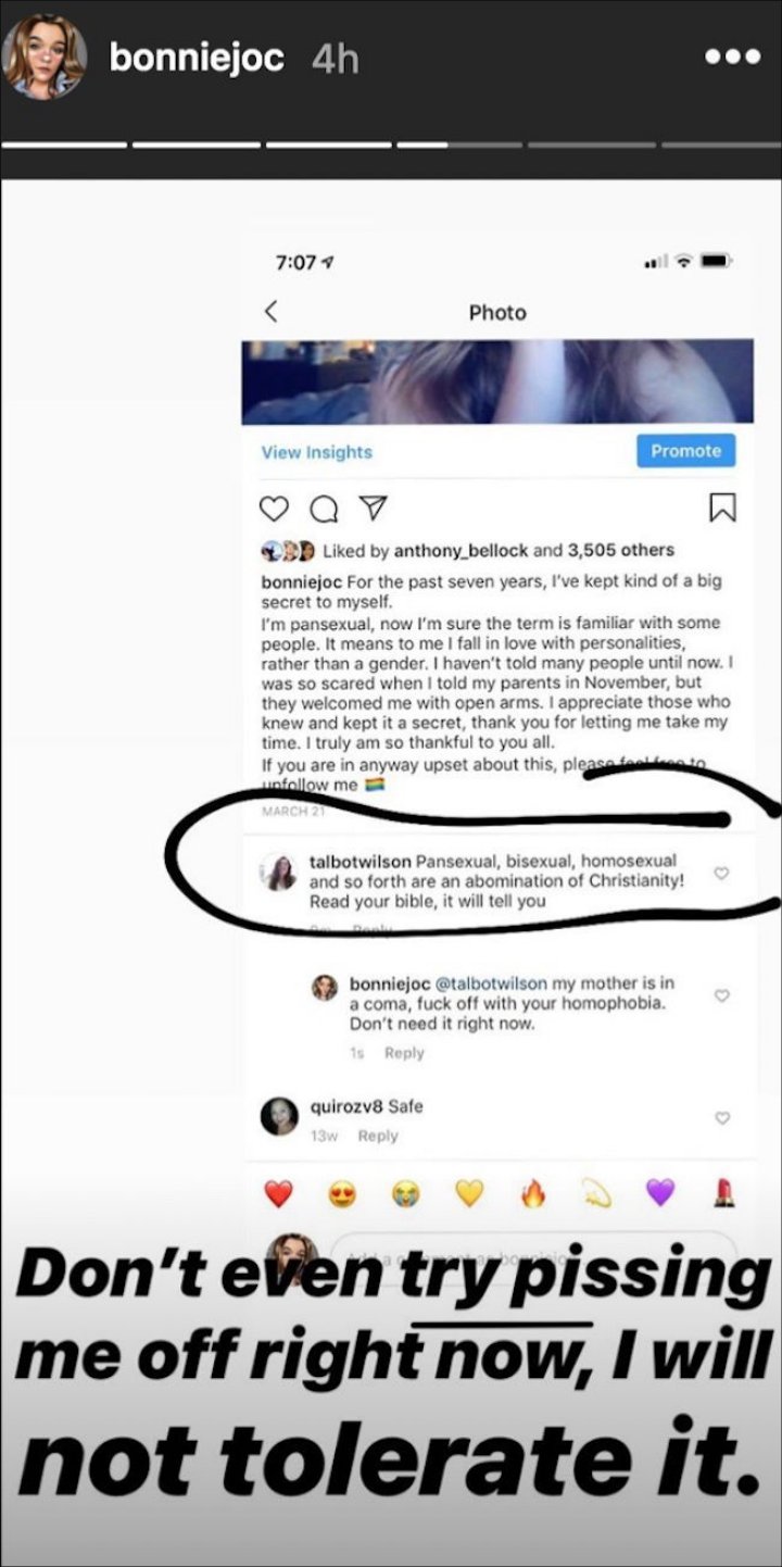 Duane and Beth Chapman's Daughter Bonnie Reacts to Homophobic Comment