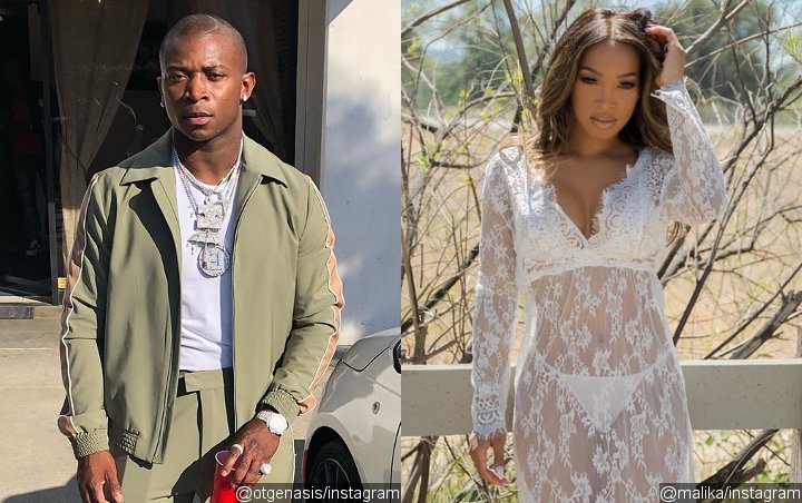 Video: O.T. Genasis and Malika Haqq Cuddle Up at Khloe Kardashian's Birthday Party - Back On?