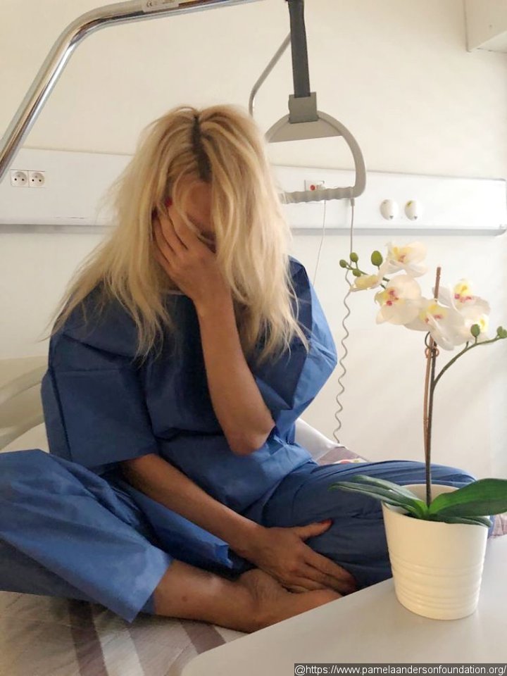 Pamela Anderson Shares Photo From a Hospital Visit After Alleged Abuse by Ex Adil Rami
