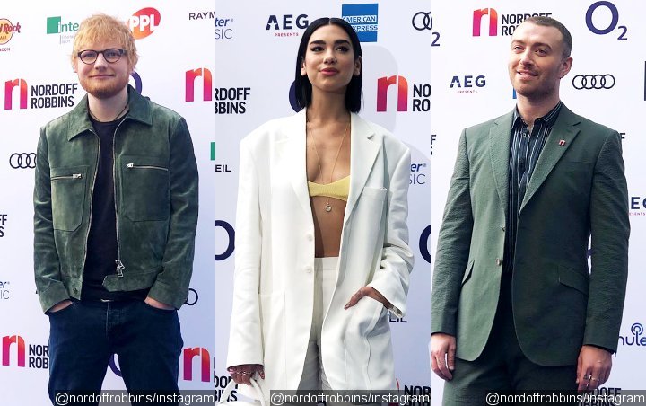 Ed Sheeran, Dua Lipa and Sam Smith Win Big at 2019 Silver Clef Awards