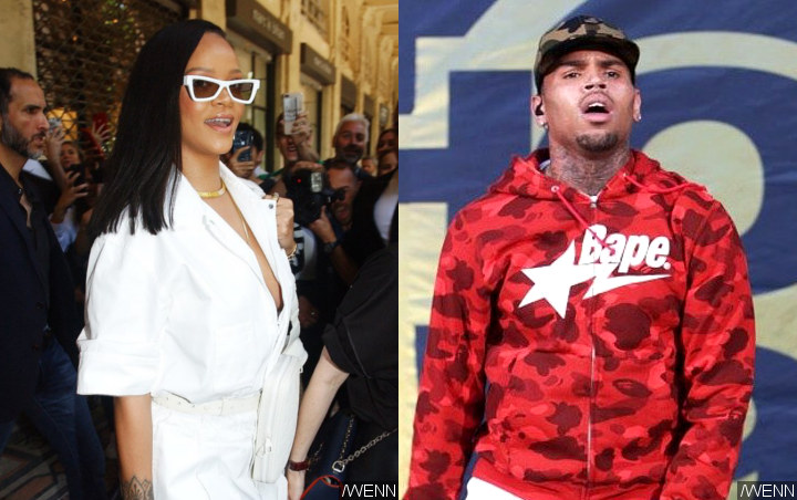 Is Rihanna Shading Chris Brown Over His Nice Hair Lyrics See
