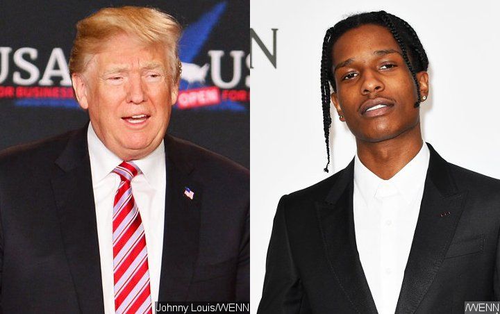 President Donald Trump Enrages Twitter After Taking Credit for A$AP Rocky's Release