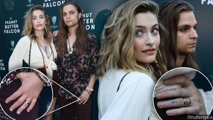Paris Jackson and Beau Gabriel Glenn Spark Secret Marriage Rumor With Matching Rings