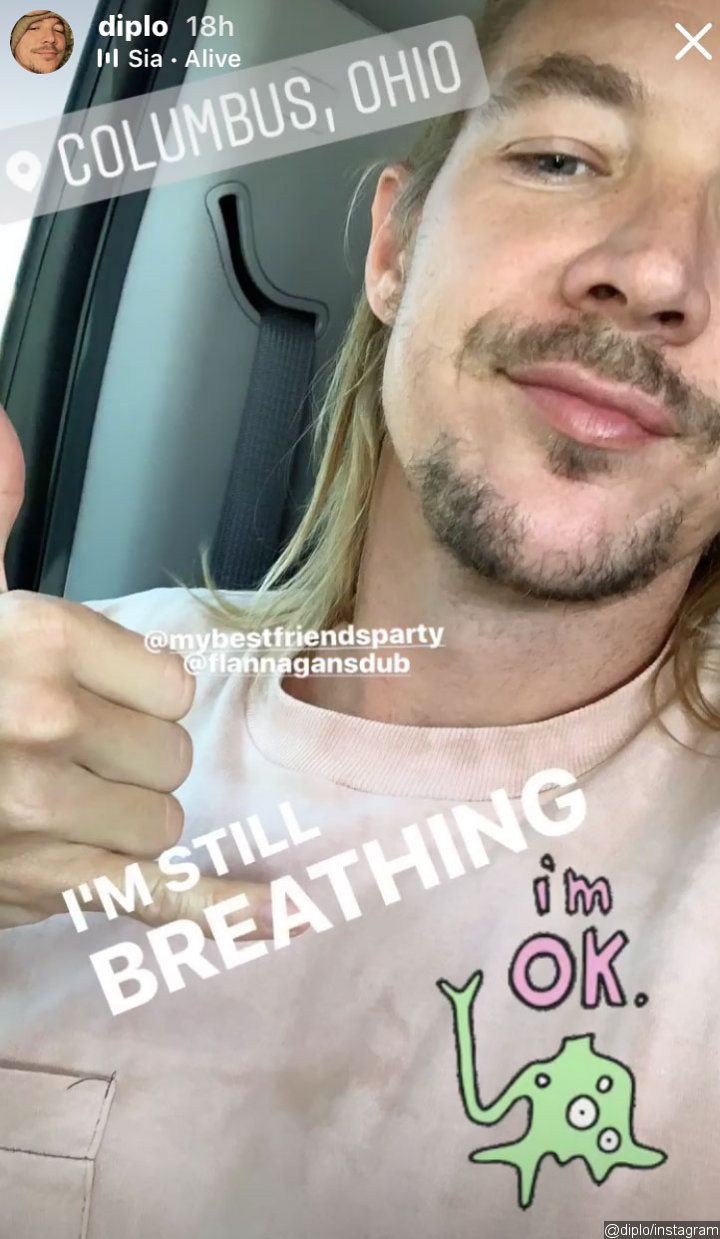 Diplo Landed Safely After Mid-Flight Scare