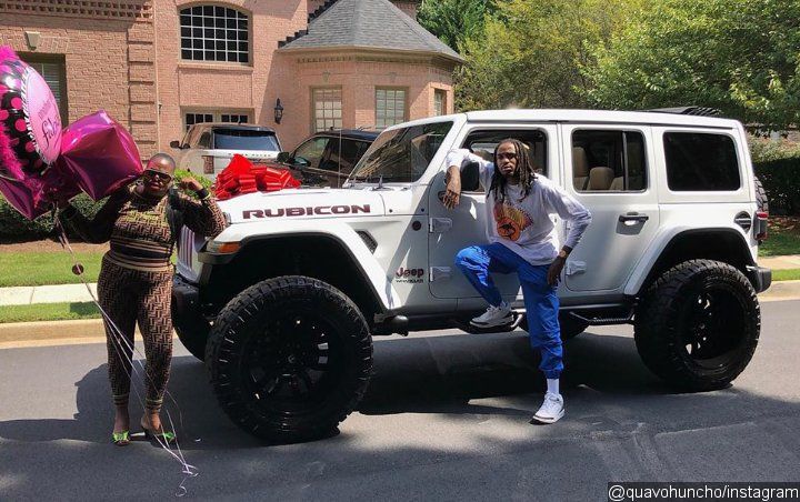 Quavo Treats Mother to Brand New Jeep on Her Birthday