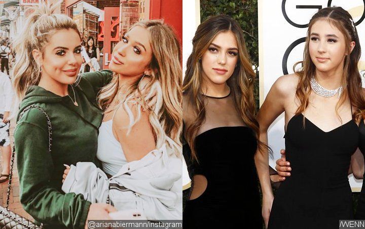 Brielle and Ariana Biermann Are Twinning During Sisters Outing With Sylvester Stallone's Daughters