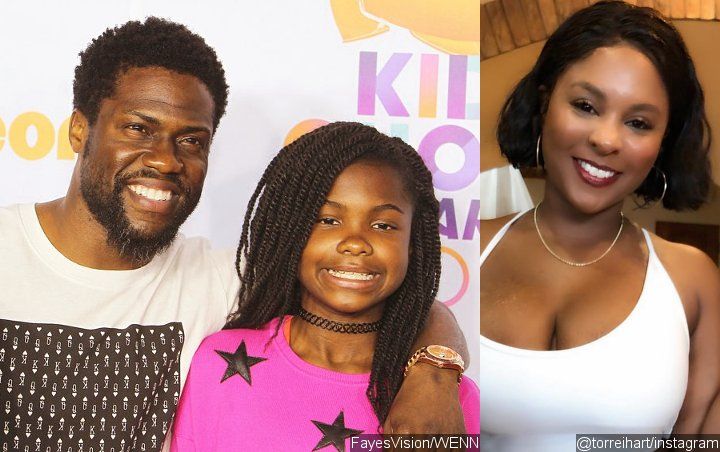 Kevin Hart's Ex Torrei Hits Back at 'Rude' Troll Saying Daughter Heaven Looks 'Homeless'