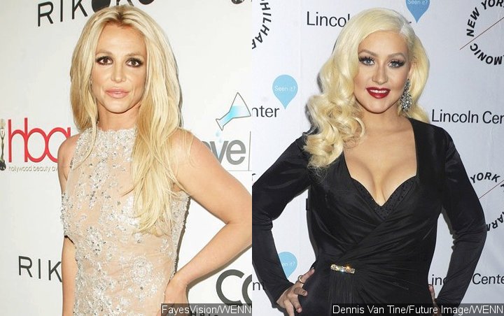 Britney Spears and Christina Aguilera