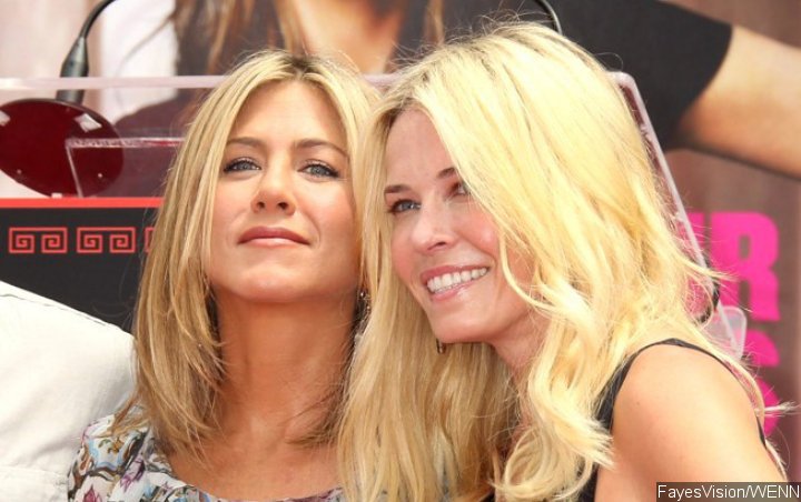 Jennifer Aniston and Chelsea Handler