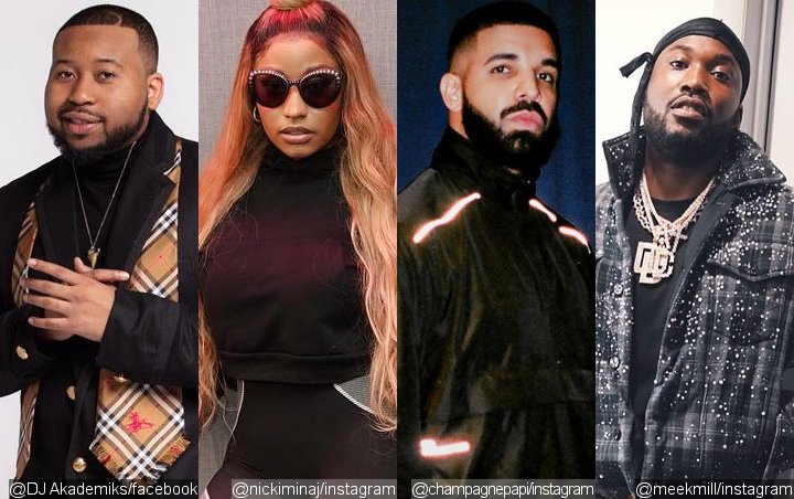 Akademiks Launches Nicki Minaj's Dirty Laundry, Drags Drake and Meek Mill Into Their Feud