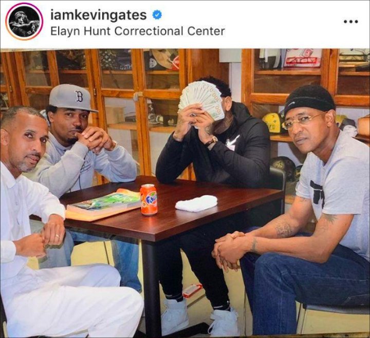 Kevin Gates Visited Elayn Hunt Correctional Center in July 2019