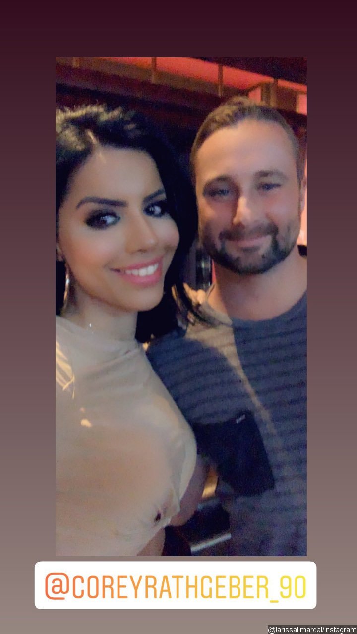 Larissa Dos Santos Lima and Corey Rathgeber hung out